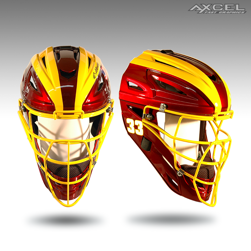 Custom Painted Catchers Helmets 
